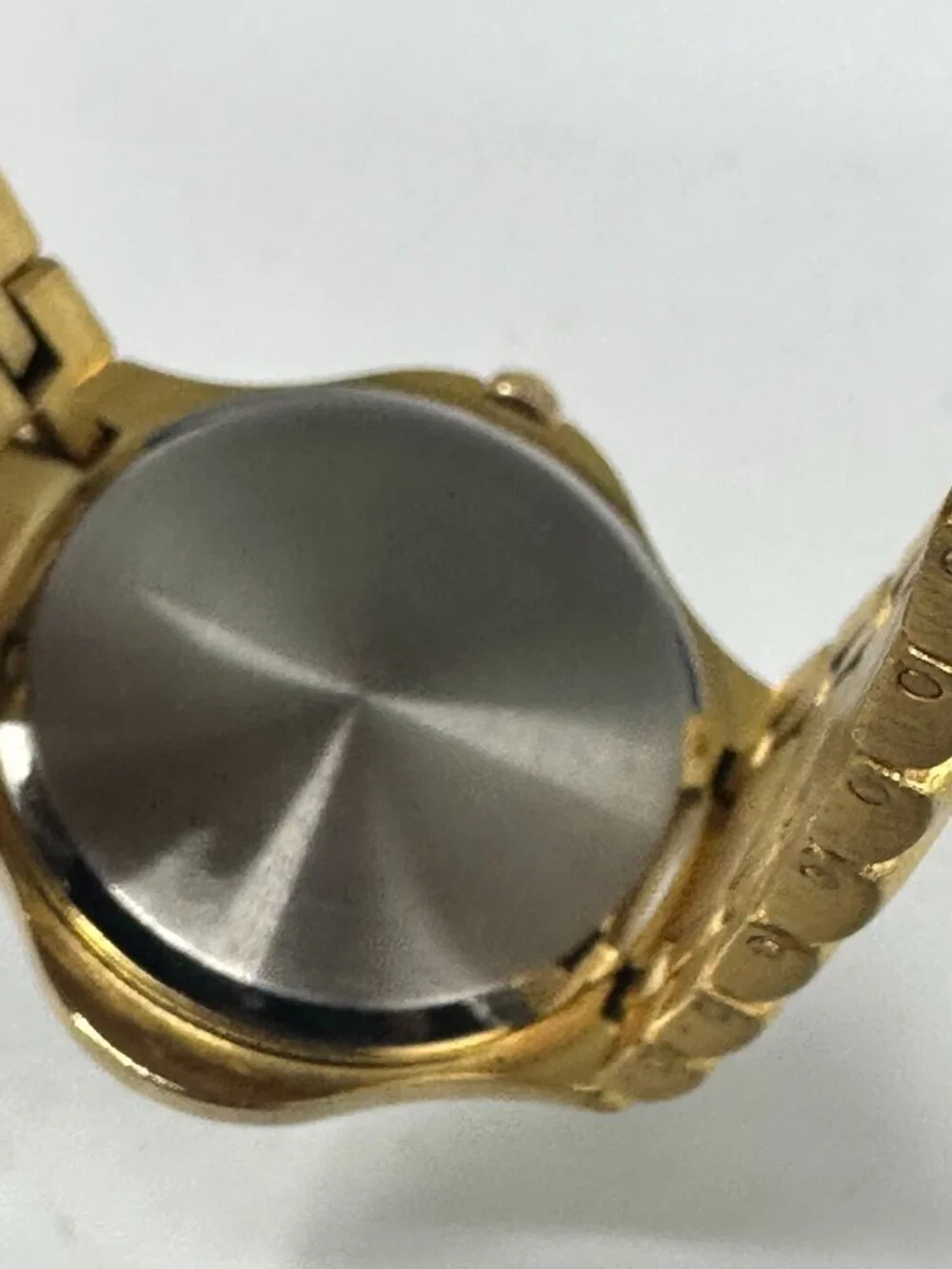Vintage St. Marin Women Watch Matte Gold Tone Bracelet 30MM Dial New Battery